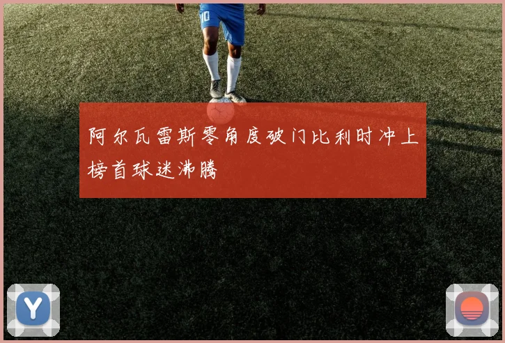 阿尔瓦雷斯零角度破门比利时冲上榜首球迷沸腾
