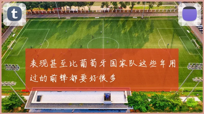 表现甚至比葡萄牙国家队这些年用过的前锋都要好很多