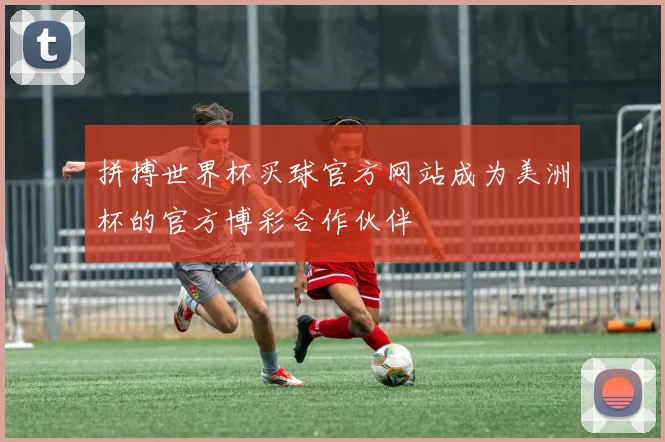 拼搏世界杯买球官方网站成为美洲杯的官方博彩合作伙伴